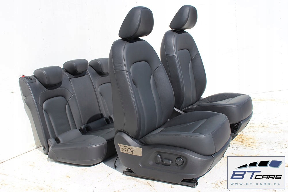 фото №6, Audi q3 сиденья комплект сидений сидений сиденья сиденье обивка 8u кожа ko