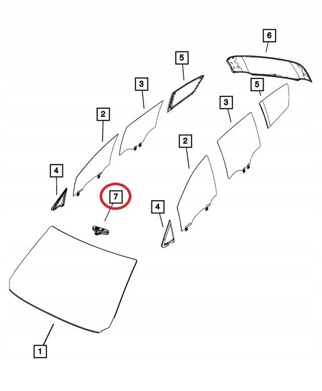 фото №4, Chrysler pacifica зеркало внутреннее