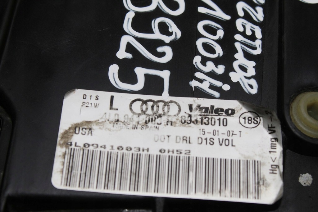 фото №11, Лампа лівий перед audi q7 bixenon 4l0941003a