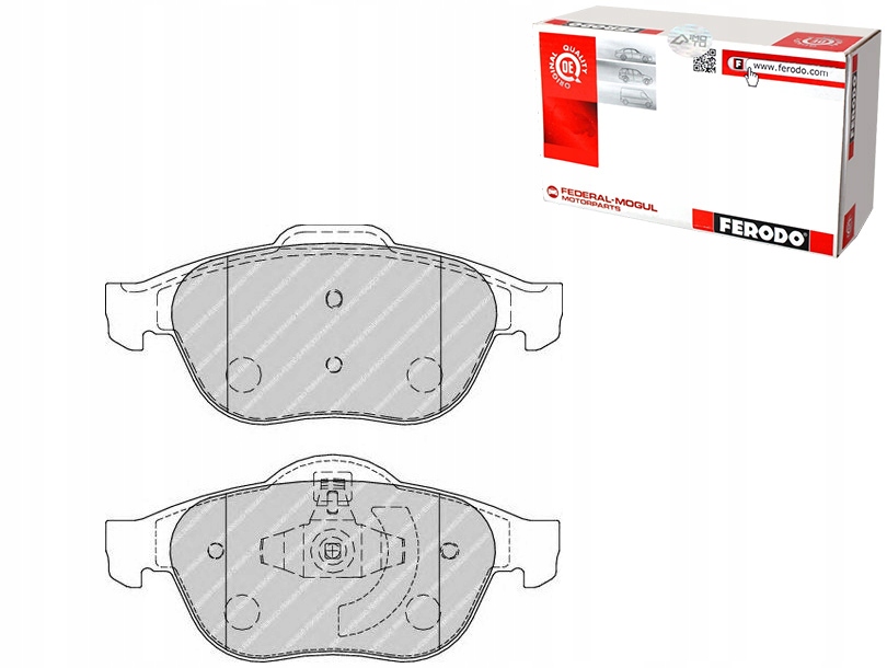 фото №1, Ferodo fdb1865 набір гальмівних колодок гальмівних, гальма дискові