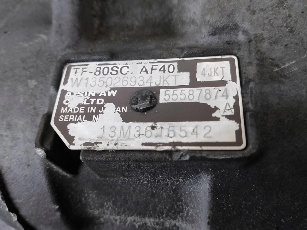 Коробка передач передач автоматическая коробка передач opel meriva b 4jkt 55587874 1.4 16v 120km Недорого