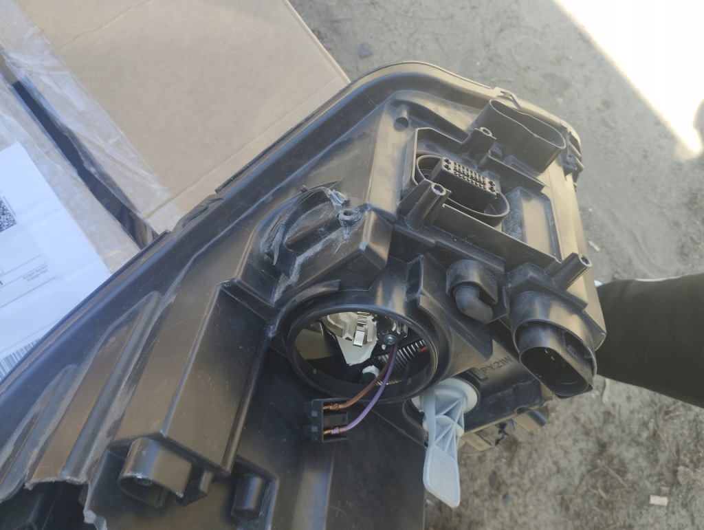 фото №8, Vw touran lift ксенон лампа фара левый 1t1941751h