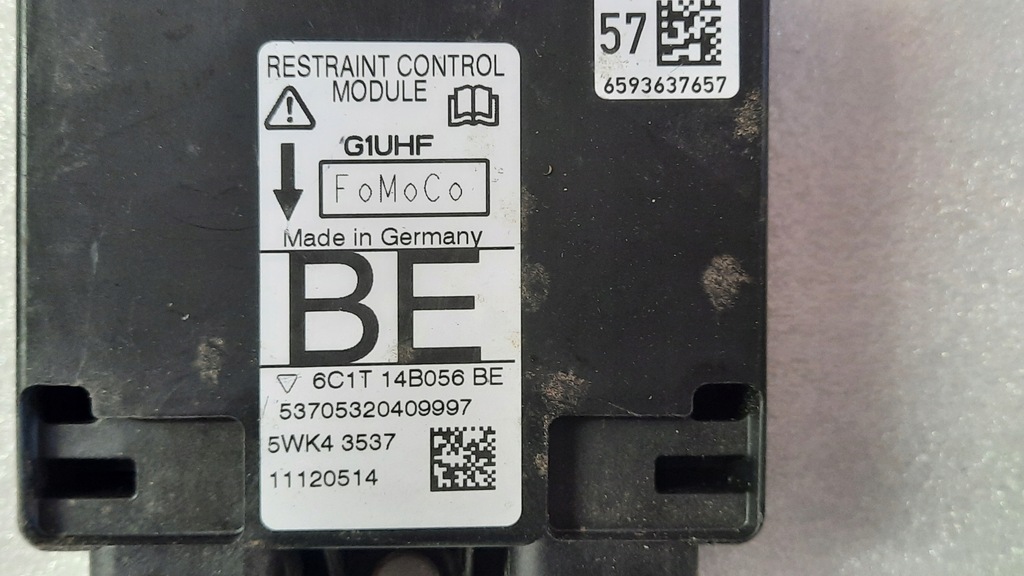 фото №7, Ford tansit mk7 air bag ремені датчик комплект 13r