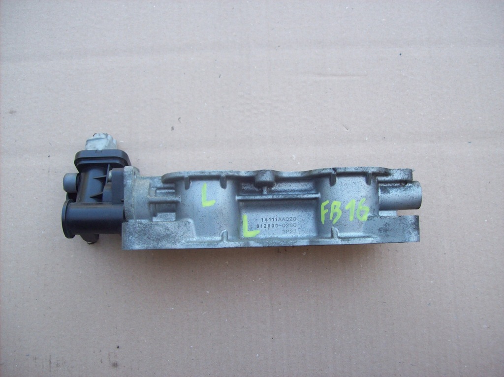 фото №1, Subaru xv 1.6 fb16 колектор всмоктуючий кришки 14111aa020