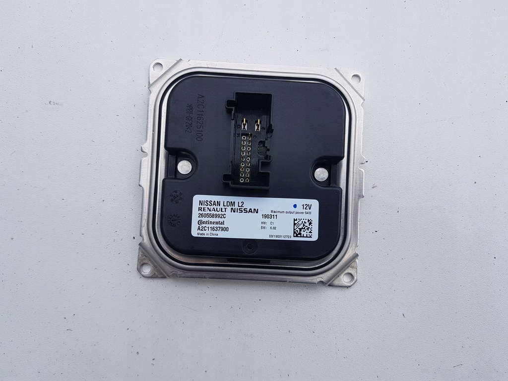 фото №1, Nissan leaf renault модуль преобразователь led