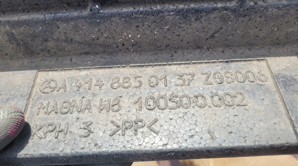 Mercedes w414 a4148850137 пена пенополистирол абсорбер бампера перед Киев