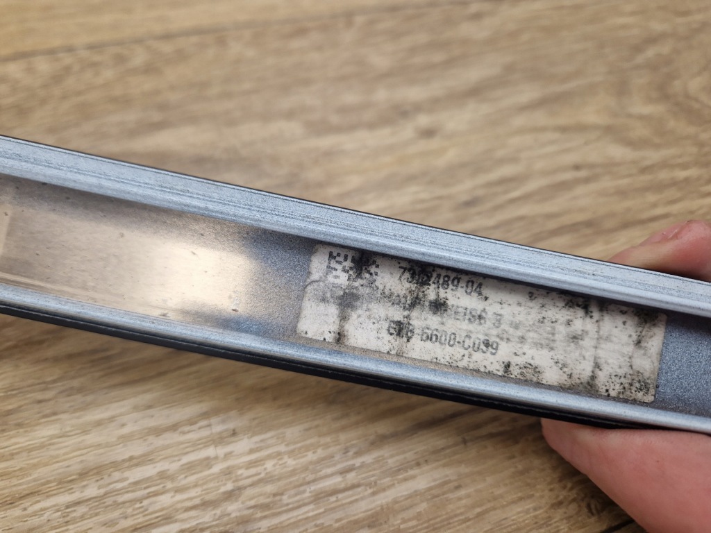 фото №10, Bmw 4 f32 молдинг кровельная левая заглушка a300 белый alpin weiss 7322489