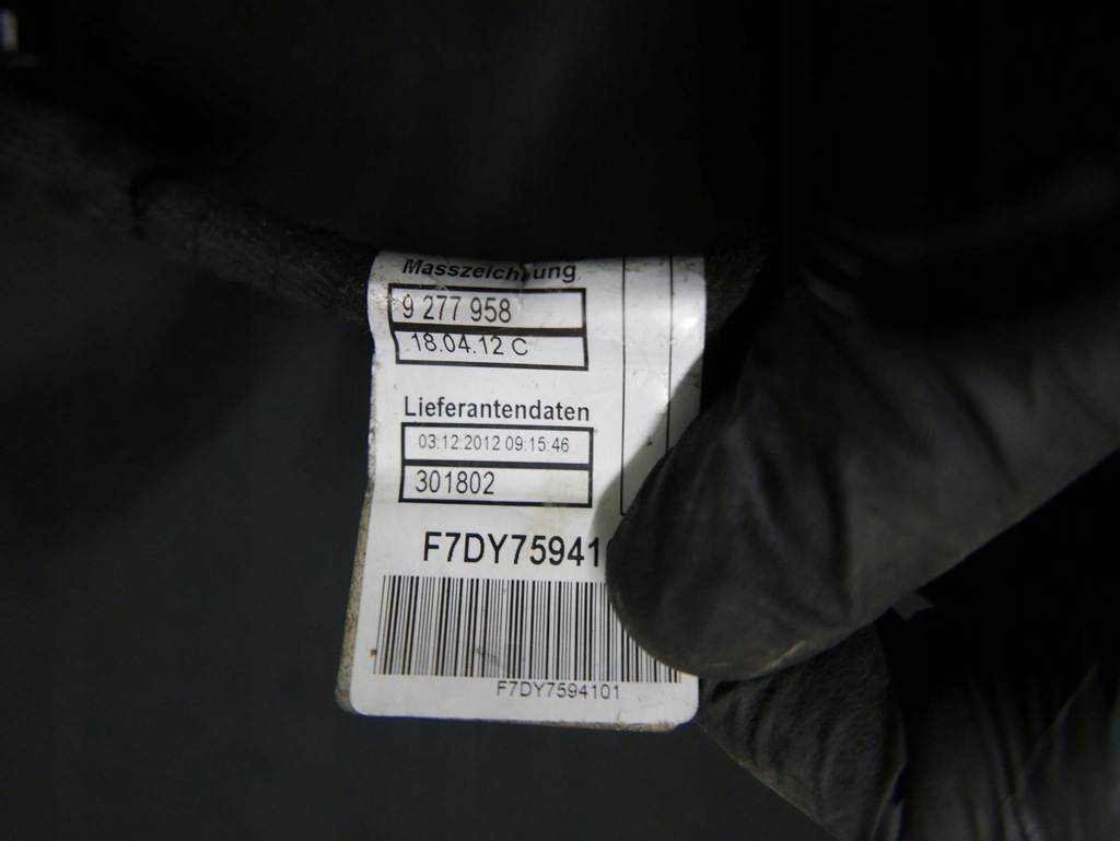 фото №16, Bmw f10 джгут радіо навігації волоконно-оптичний кабель 2012