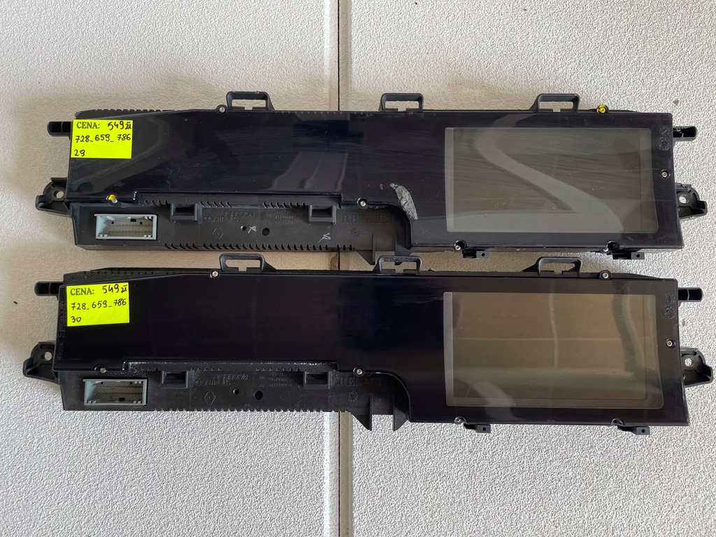 фото №4, Счетчик дисплей с навигация renault scenic ii p8200487228a