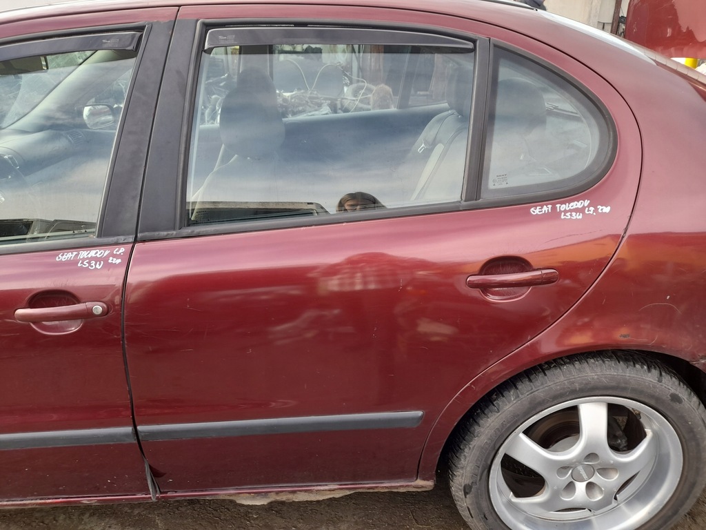 фото №2, Seat toledo ii двері лівий задня ліва задні ls3w