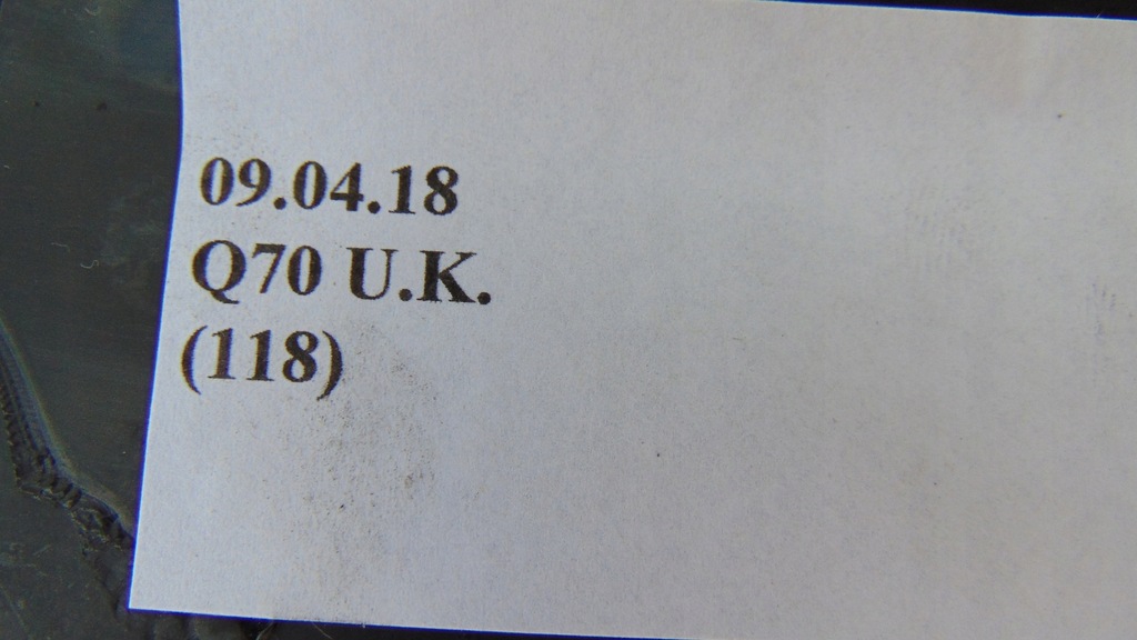 фото №10, Кронштейн пластик заглушка защита infiniti q70