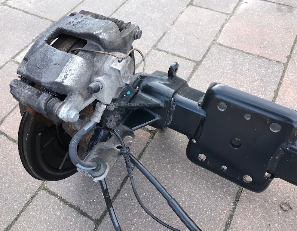 фото №3, Citroen jumper ii вісь 15' cali балка oś задня задня