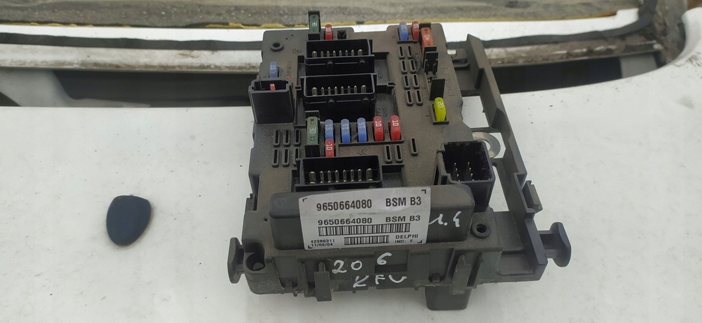 фото №1, Peugeot 9650664080 блок управления модуль bsm b3