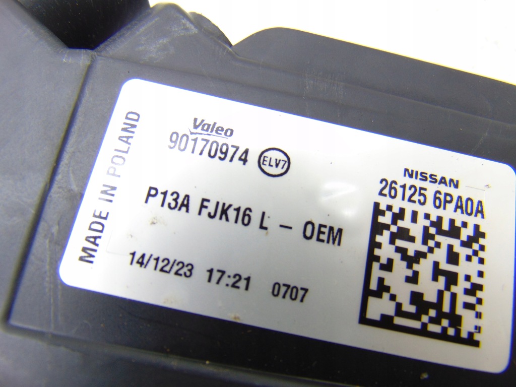 Фара фара левый перед led nissan juke 2 mk2 90170974 с Разборки