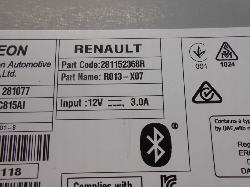 фото №10, Sandero ii lift радио 281152368r оригинал