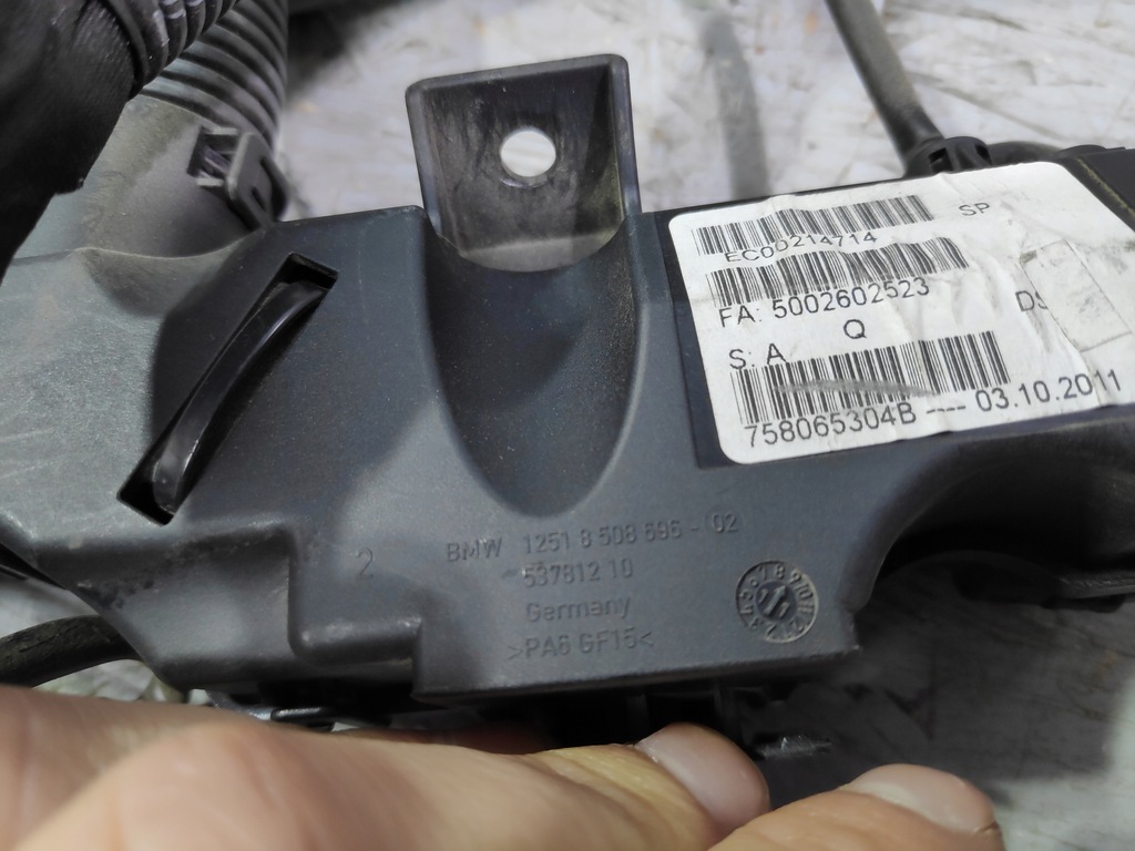фото №6, Bmw f30 джгут електропроводка двигуна 8508696