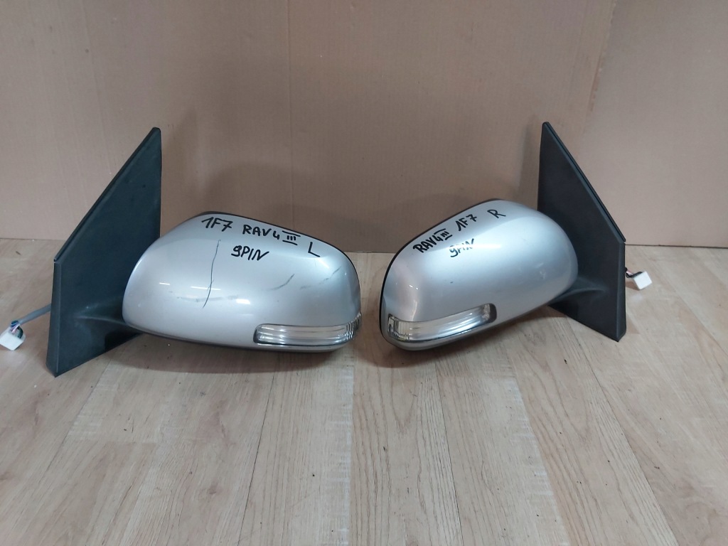 фото №1, Toyota rav4 iii lift зеркало левая 9 pin корпус