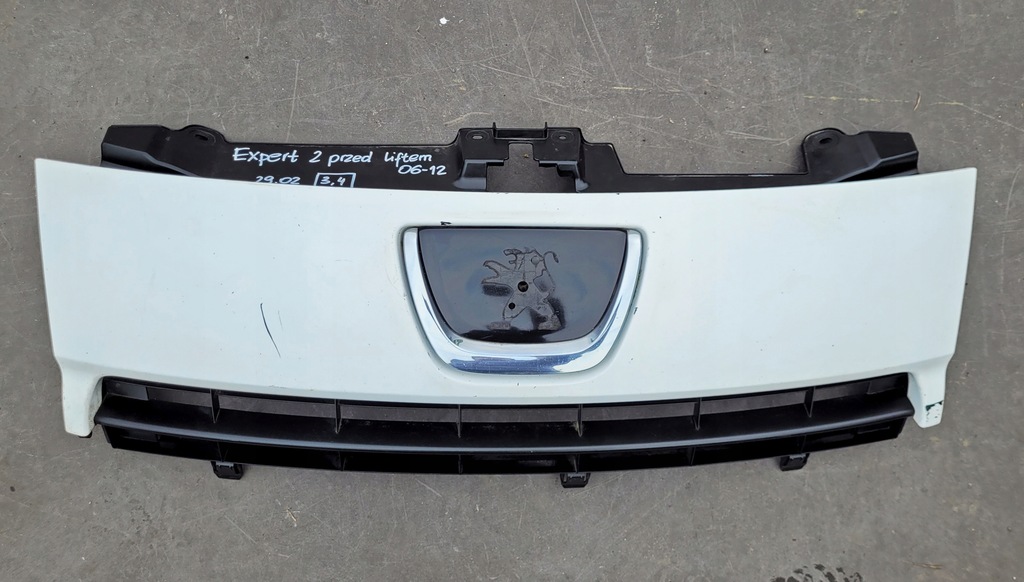 фото №1, Решётка радиатора решётка радиатора peugeot expert 2 przed liftem 2006-2012