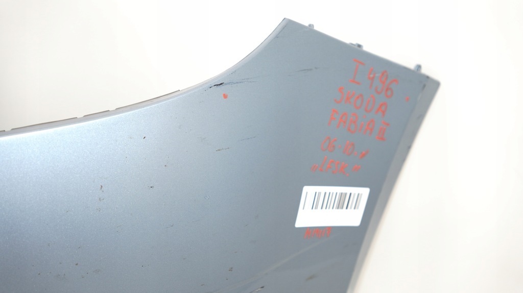 фото №7, Бампер перед передний skoda fabia ii 06-10r lf5x