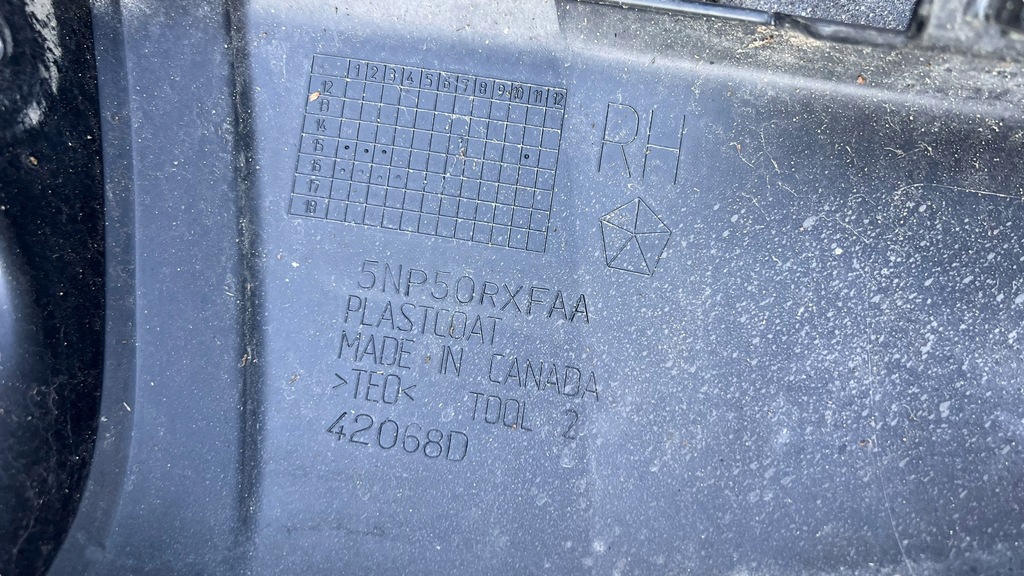 фото №9, Молдинг поріг поріг права накладка поріг правого jeep grand cherokee wk2