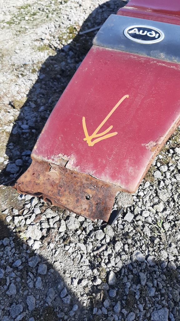 фото №8, Крыло правый audi 80 b4