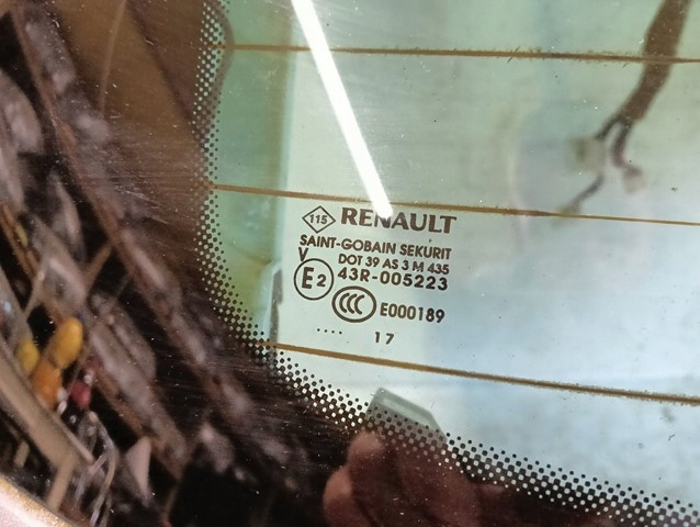 фото №4, Кришка багажника задня кришка багажника renault scenic iv 4 камера 16-22