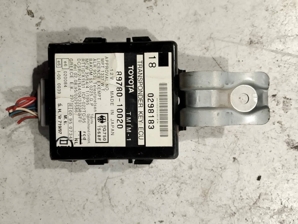 Купить Модуль иммобилайзер toyota yaris 89780-10020 / 8978010020 nr201