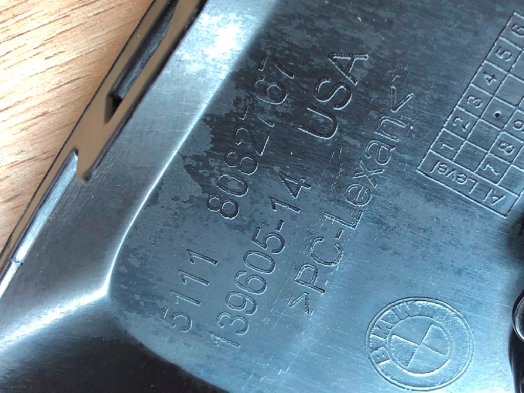 фото №9, Защита бампера левая перед чёрный блеск bmw x3 f97 x4 f98 lci 8082767 f97l