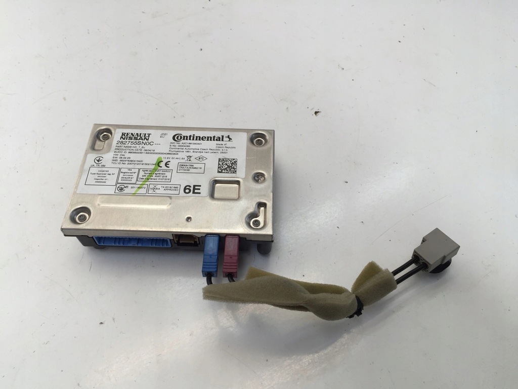 фото №1, Nissan leaf ii 2 2020 модуль блок управления 282755sn0c