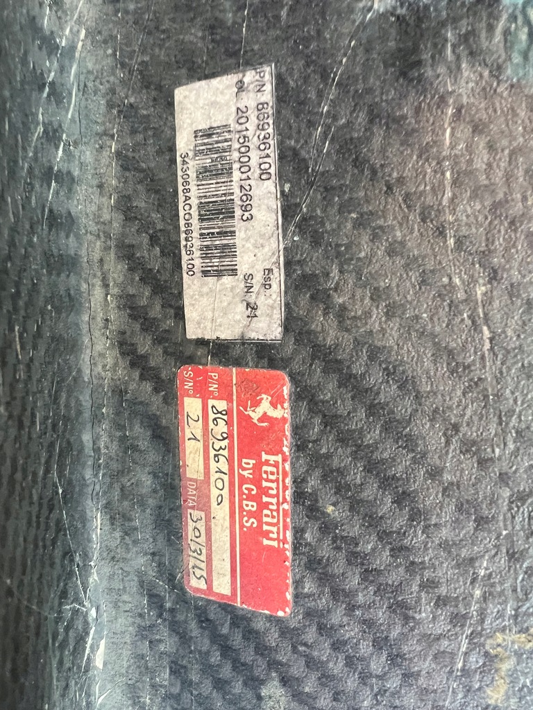 фото №11, Порог молдинг порог правая ferrari 488 gtb карбон