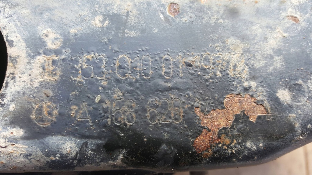 Підрамник підрамник підрамник балка підвіска перед mercedes a klasa w168 vaneo 97- в Україні