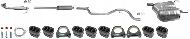 фото №1, Opel vectra c 2.2 16v 2002-01/2004 гаситель комплект