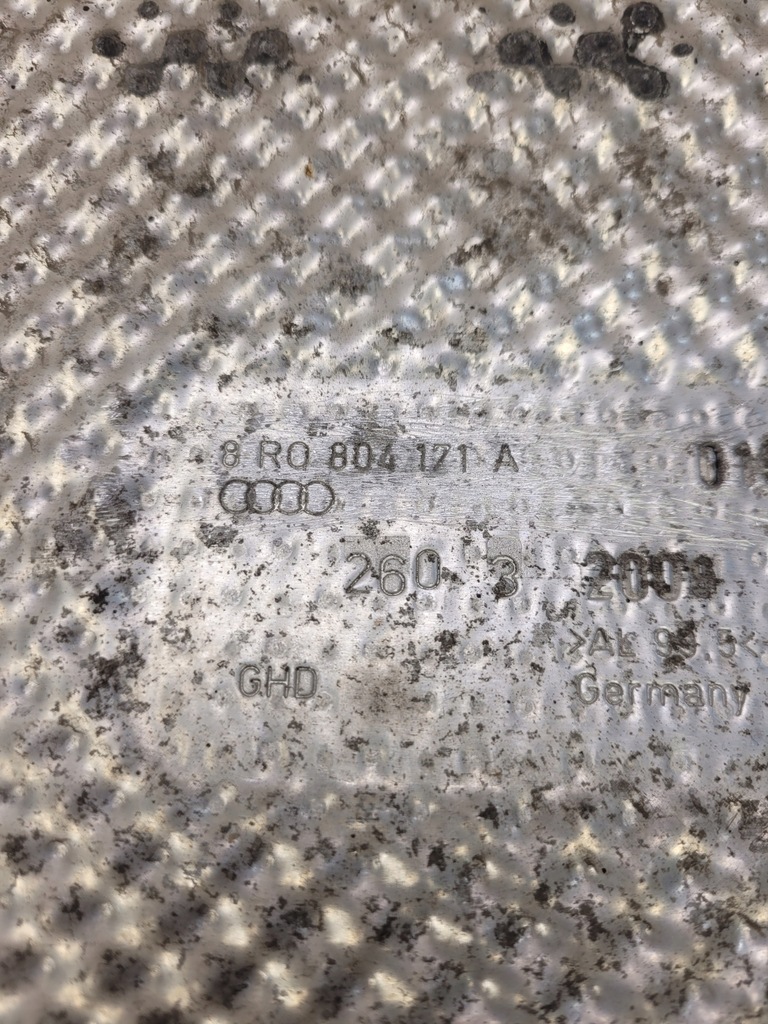 фото №5, Защита тепловая выхлоп audi q5 8r 8r0804171a