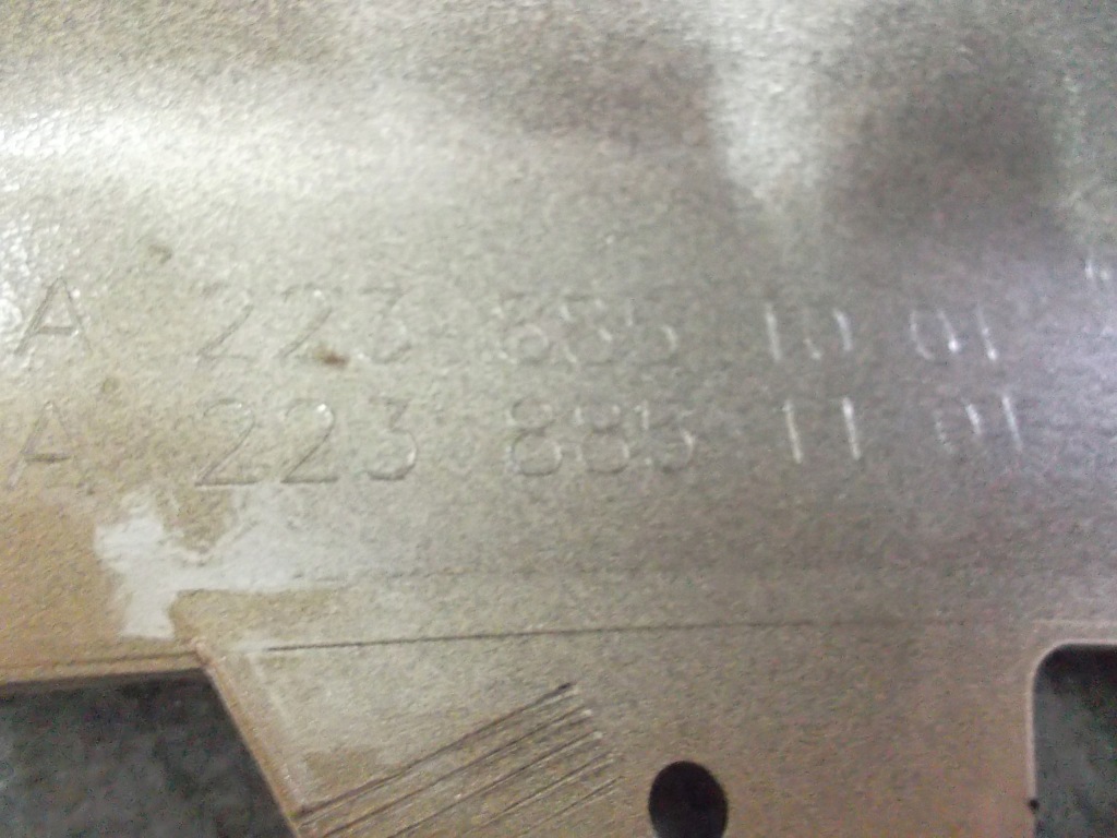 фото №12, Mercedes s klasa 223 w223 amg бампер голый перед передний цвет 1802