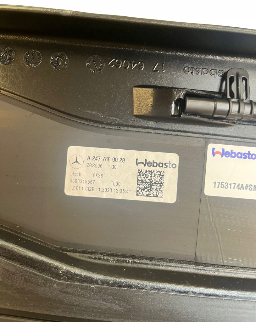 фото №10, Дах панорама люк mercedes a2477800801