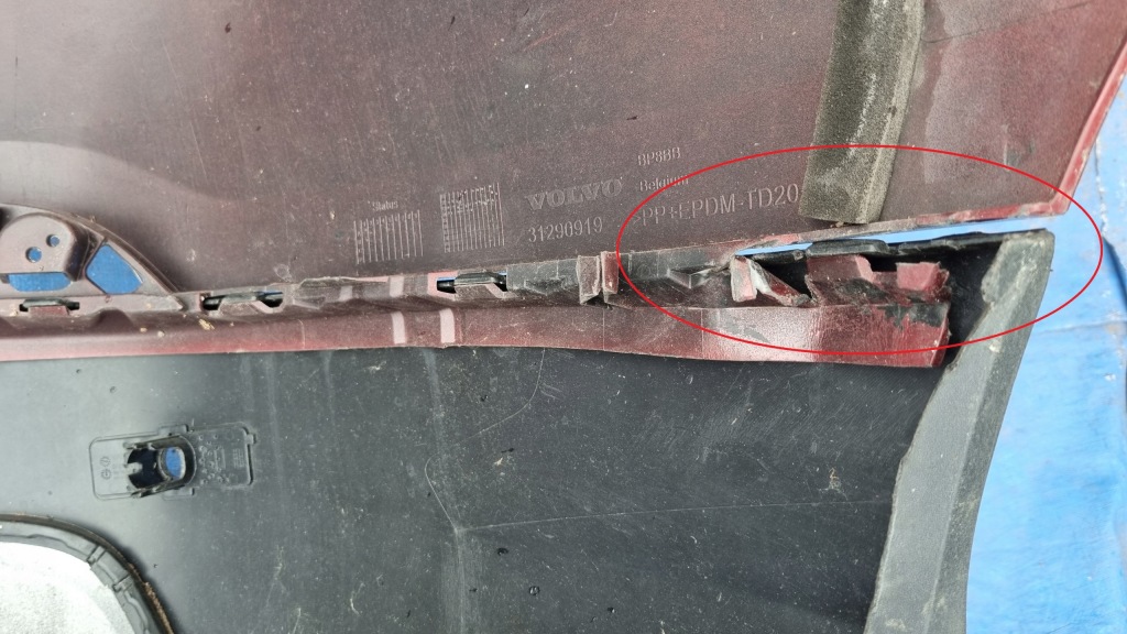 фото №7, Volvo v40 cross cros crros country 13 2013 бампер передний