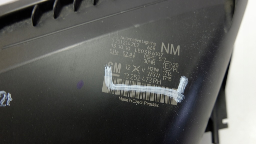 фото №10, Opel zafira b lift лампа фара правая 13252473