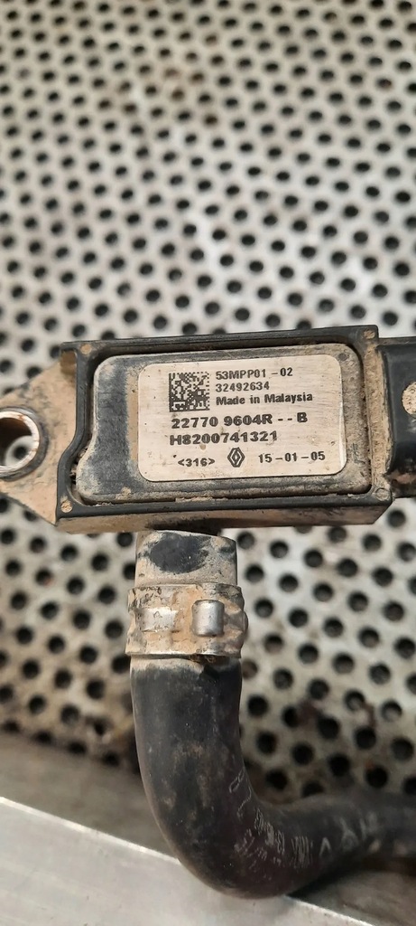 фото №3, Датчик тиску вихлопних газів 227709604r renault master