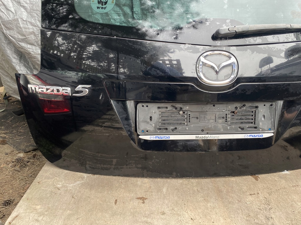 фото №4, Mazda 5 v кришка багажника задня багажника kpl