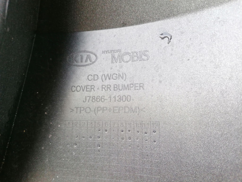 фото №9, Бампер задняя задний kia ceed 3 iii sw kombi 2018-