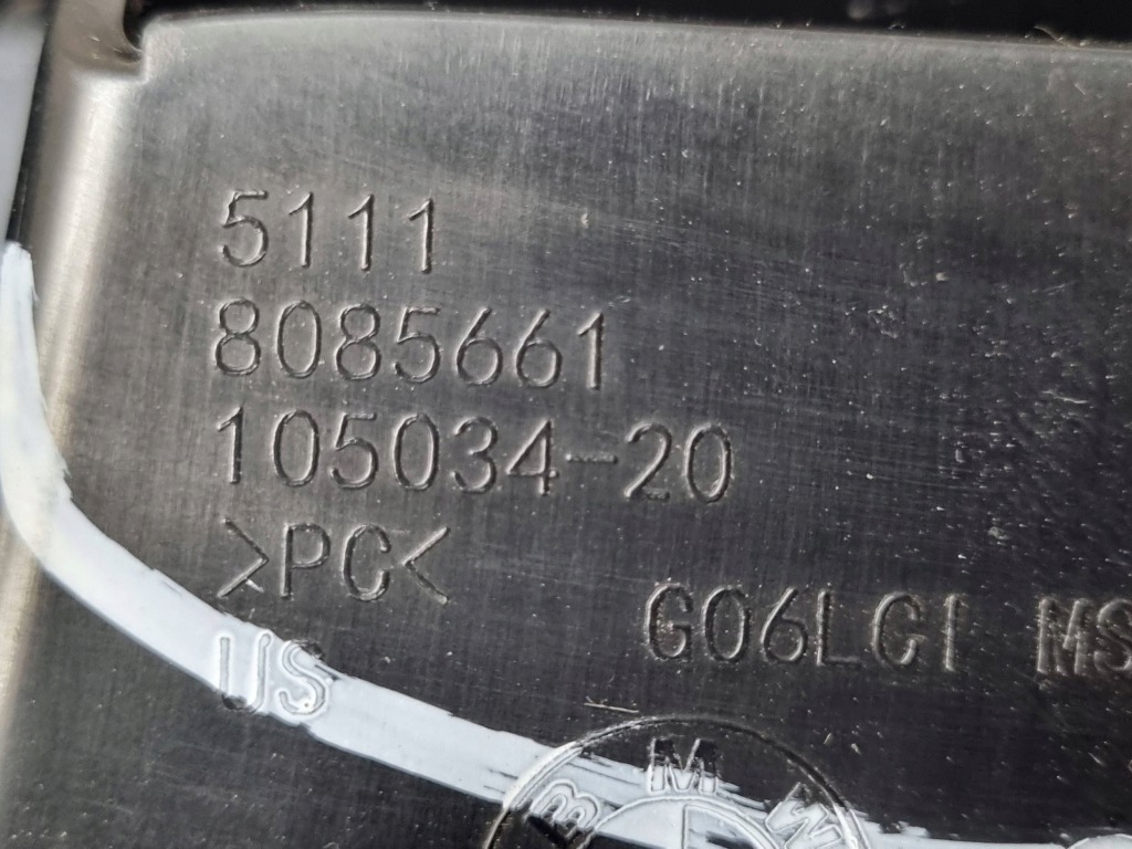 Bmw x6 g06 2023 перед сторона ліва решітка нижня бампера передній Київ