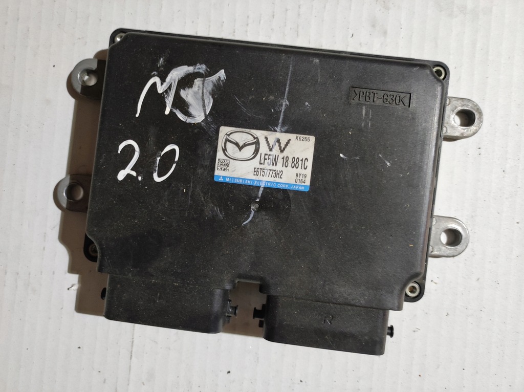 фото №1, Блок керування двигуна mazda lf5w18881c