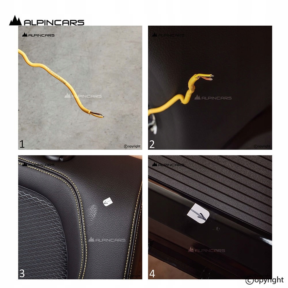 фото №10, Bmw f39 x2 обивка сиденья середина кожа