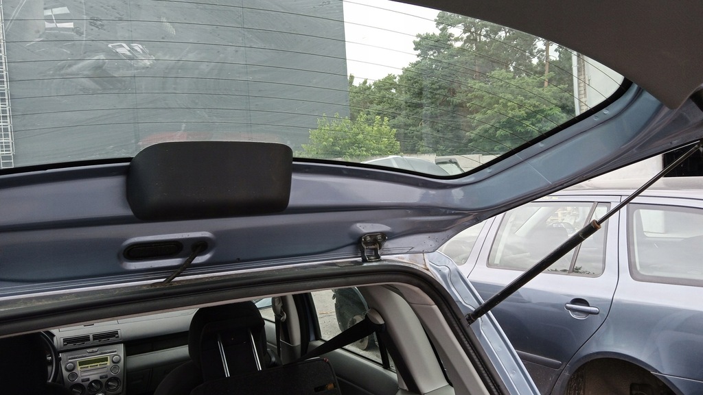 фото №12, Mazda ii 02- кришка багажника багажника комплектна kombi код лакофарбового покриття 27p