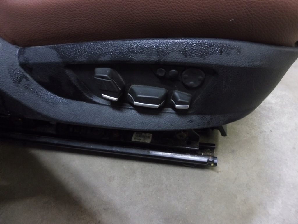 фото №6, Bmw f10 сидіння сидіння шкіра обшивки eu підігрів комфортні сидіння шторки