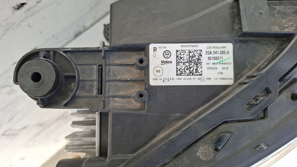 фото №4, Фара правый vw t-roc t roc full led base led lift 22- 2ga941006h