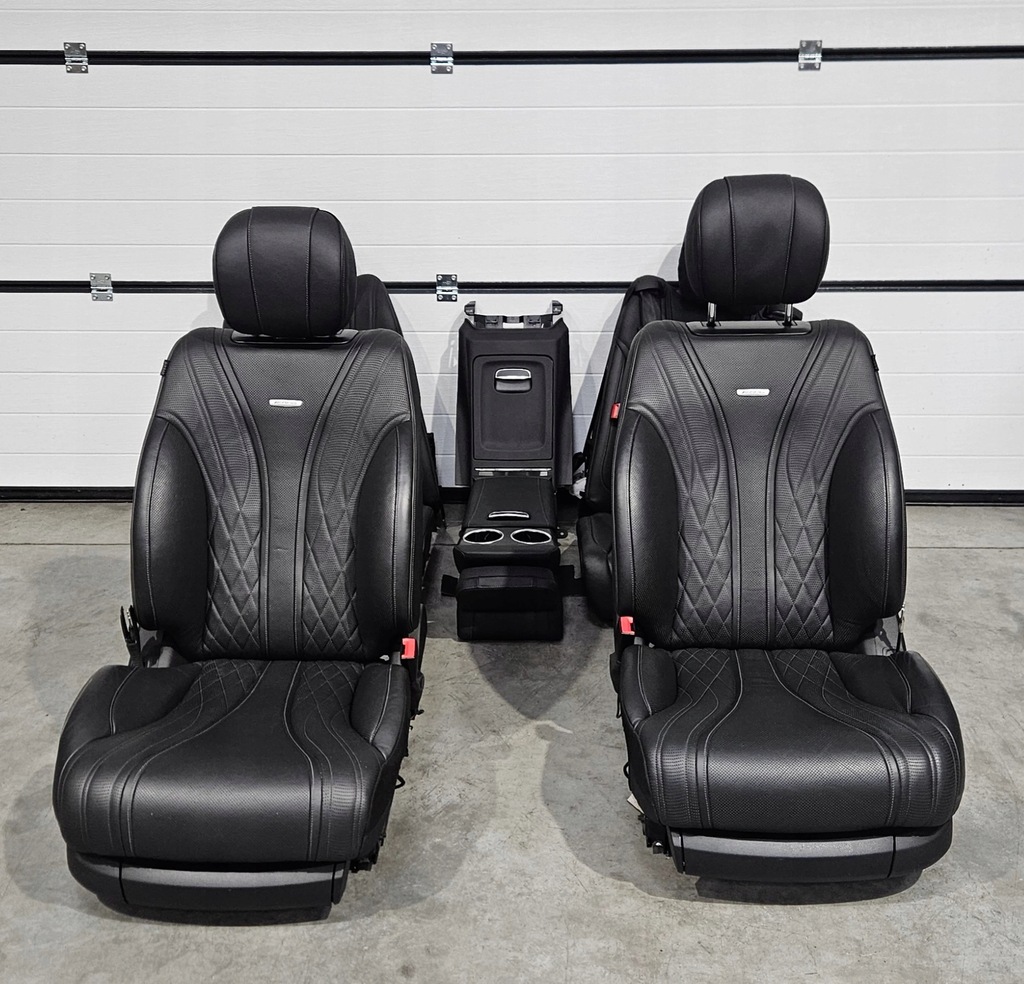 фото №1, Комплект сидінь сидіння mercedes s klasa w222 s63 amg long