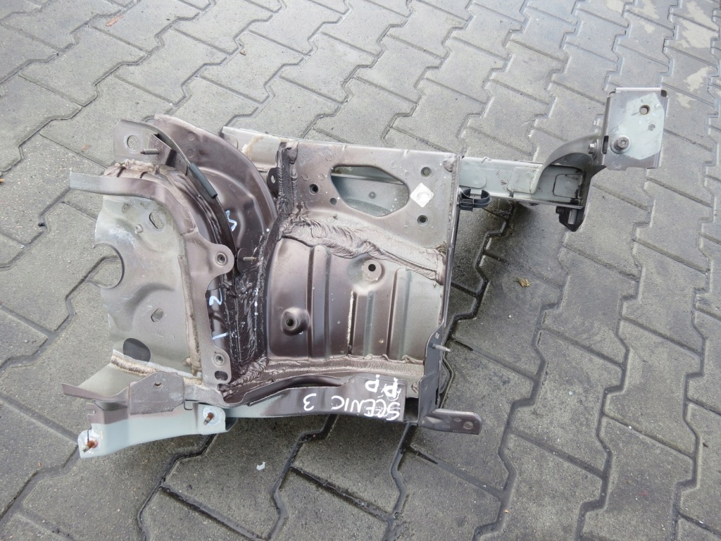 фото №3, Renault scenic iii лонжерон чверть права перед