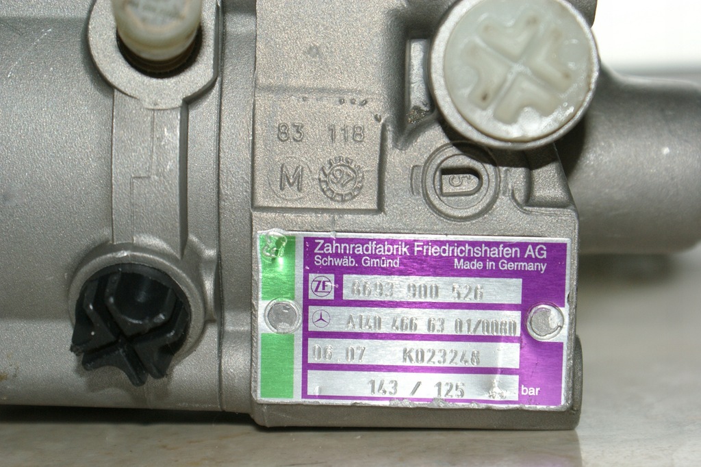 фото №6, Насос підсилювача mercedes w140 s500 s420 se sel