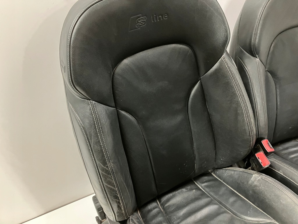 фото №10, Сидіння сидіння заднє сидіння шкіра sline s-line audi q5 8r комплект !